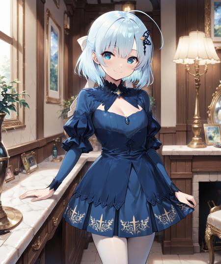 ティナ・ハワード（公女殿下の家庭教師）/Tina Howard（Kojo denka no kateikyōshi） Blue dress(noob)