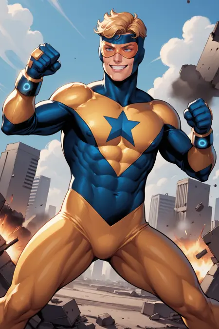 Booster Gold DC Comics | Pony