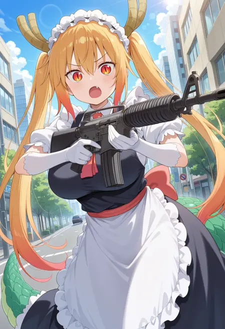 M16A1 / M4A1 gun lora