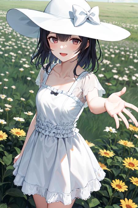 aarinze, short hair, single hair bun, hair flower, japanese clothes, blue kimono, print kimono, floral print, long sleeves, wide sleeves, sash, obi bbrinze, medium hair, sun hat, white headwear, hat bow, collarbone, sundress, white dress, short sleeves, see-through ccrinze, short hair, single hair bun, hair bow, red bow, blazer, (black jacket:1.2), open jacket, sweater, long sleeves, plaid skirt, pleated skirt, brown skirt, black pantyhose ddrizne, two side up, hair bow, white bow, gothic, black bow, frilled dress, black dress, center frills, short sleeves, wrist cuffs eerinze, medium hair, streaked hair, hair bow, striped bow, hairclip, sailor collar, striped bowtie, pink jacket, badge, long sleeves, jewelry, bracelet, black belt, blue skirt, multicolored skirt ffrinze, medium hair, hair ornament, earrings, jewelry, bare shoulders, capelet, ribbon, sleeveless dress, red dress ggrinze, short hair, single hair bun, hair flower, black choker, necklace, white serafuku, white sailor collar, blue neckerchief, epaulettes, white shirt, long sleeves, pleated skirt, white skirt hhrinze, low twintails, hair bow, hairband, animal ears, cat tail, tail ornament, tail bow, polka dot, vertical stripes, yellow necktie, brown vest, sleeveless, arm ribbon, brown gloves, layered skirt, vertical-striped skirt, black skirt, thighhighs, asymmetrical legwear