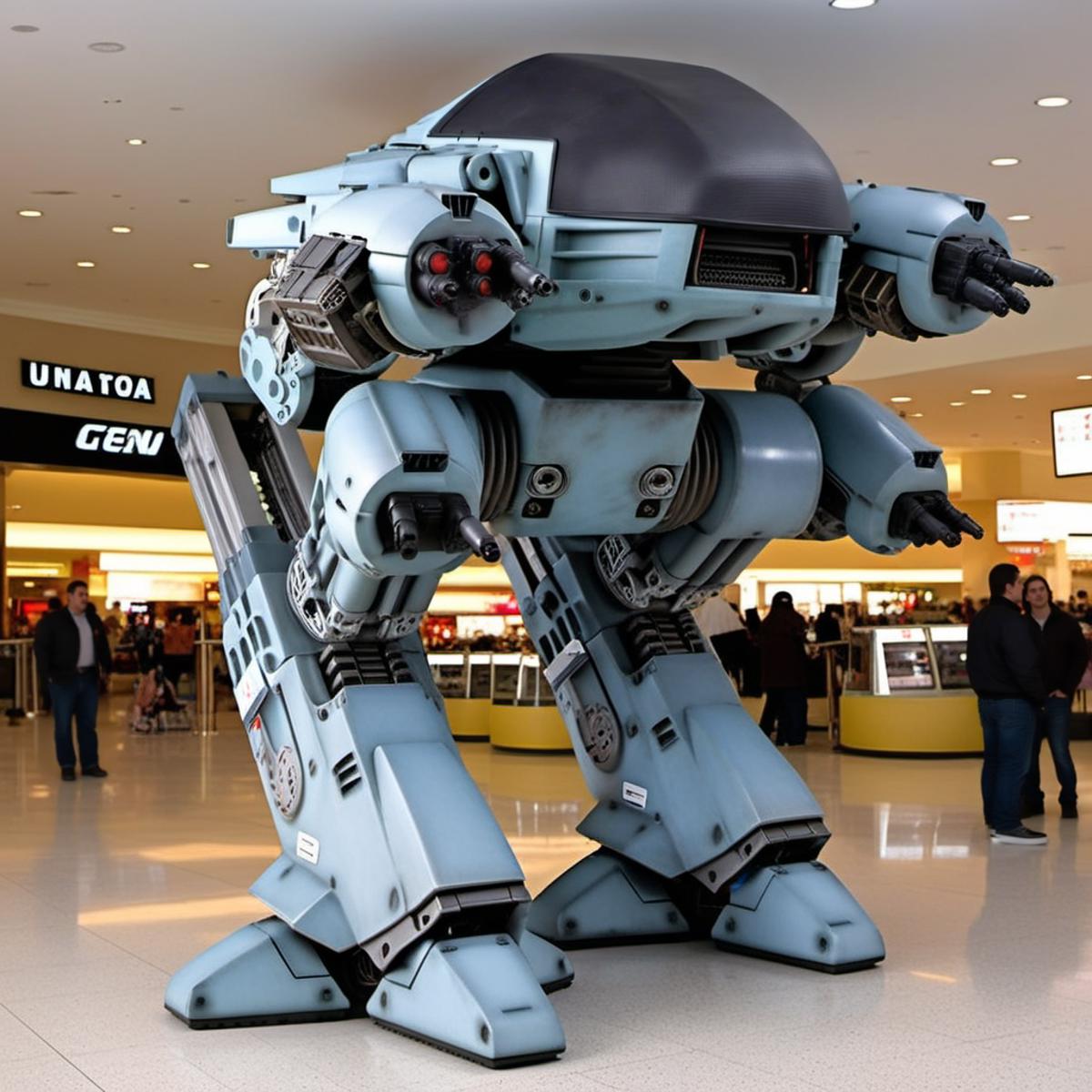 ED-209 - Robocop - SDXL image by PhotobAIt