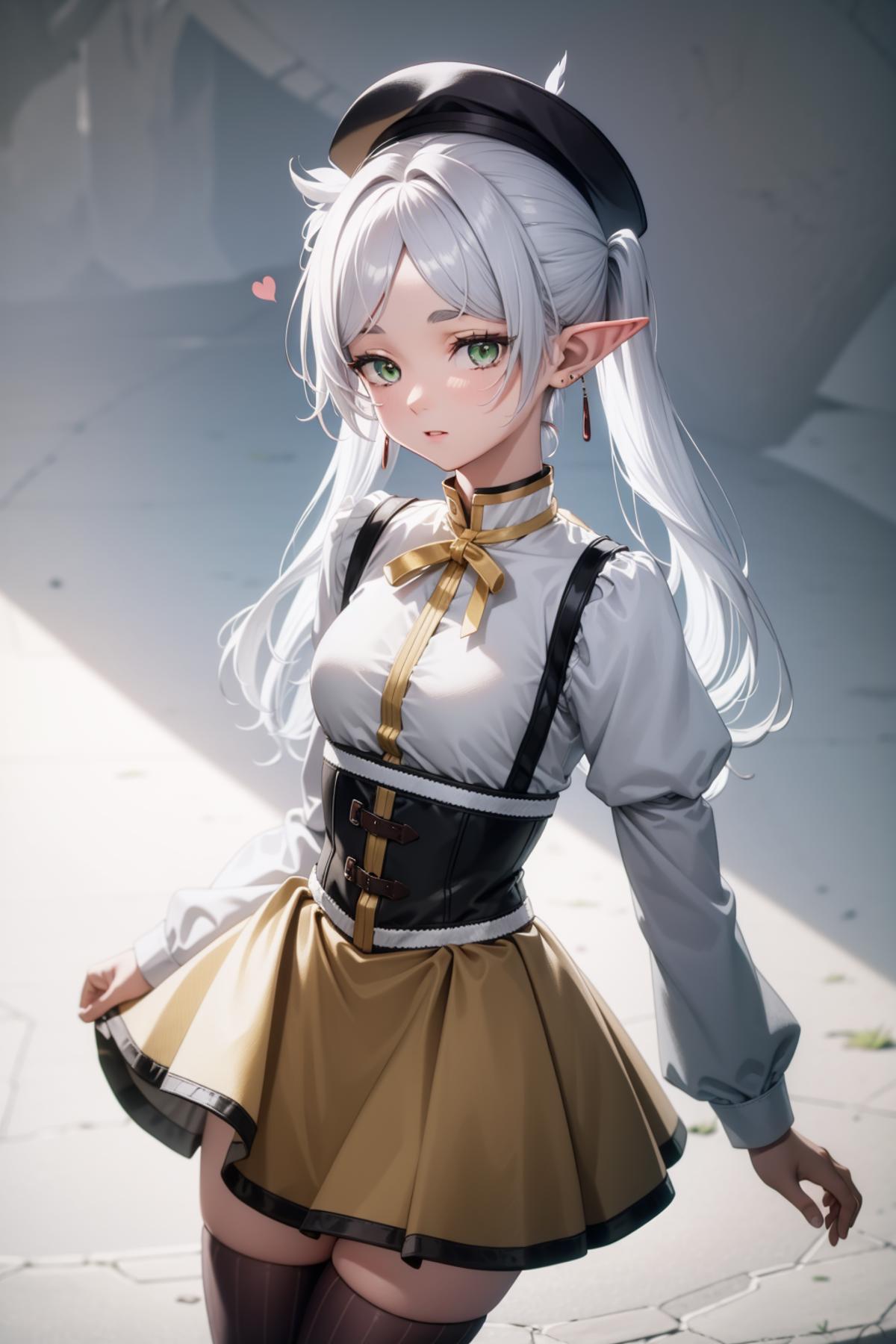 AI model image by fansay