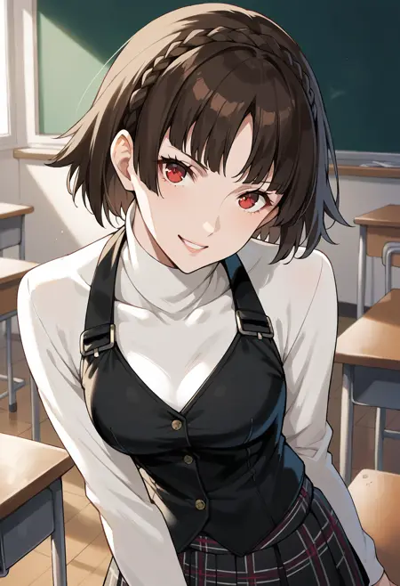 Makoto Niijima (10 outfits) - Persona 5 [Pony]