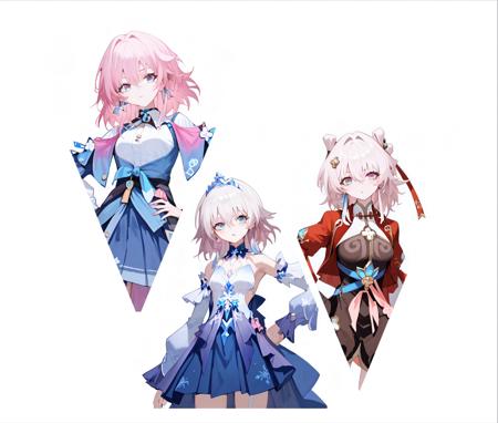(SDXL | SD1.5) Lora-三月七-March 7-崩坏：星穹铁道 Honkai Star Rail-MIHOYO Collection 米家全家桶系列 pony