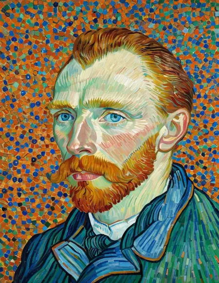 Van Gogh painting style