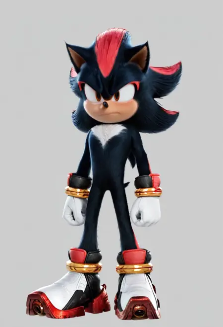Shadow the hedgehog [movie SDXL]