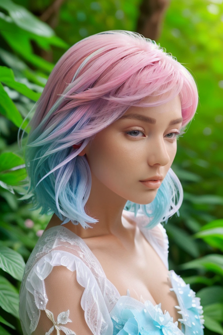 made of ral-argl, behance, Conditioner, it is Snug, overgrown with plants and Colorful flowers deep focus, Depth of field 270mm, rich colors, <lora:ral-argl:0.85>, highly contrasted, set logical ambient background, full color, gorgeous, romantic