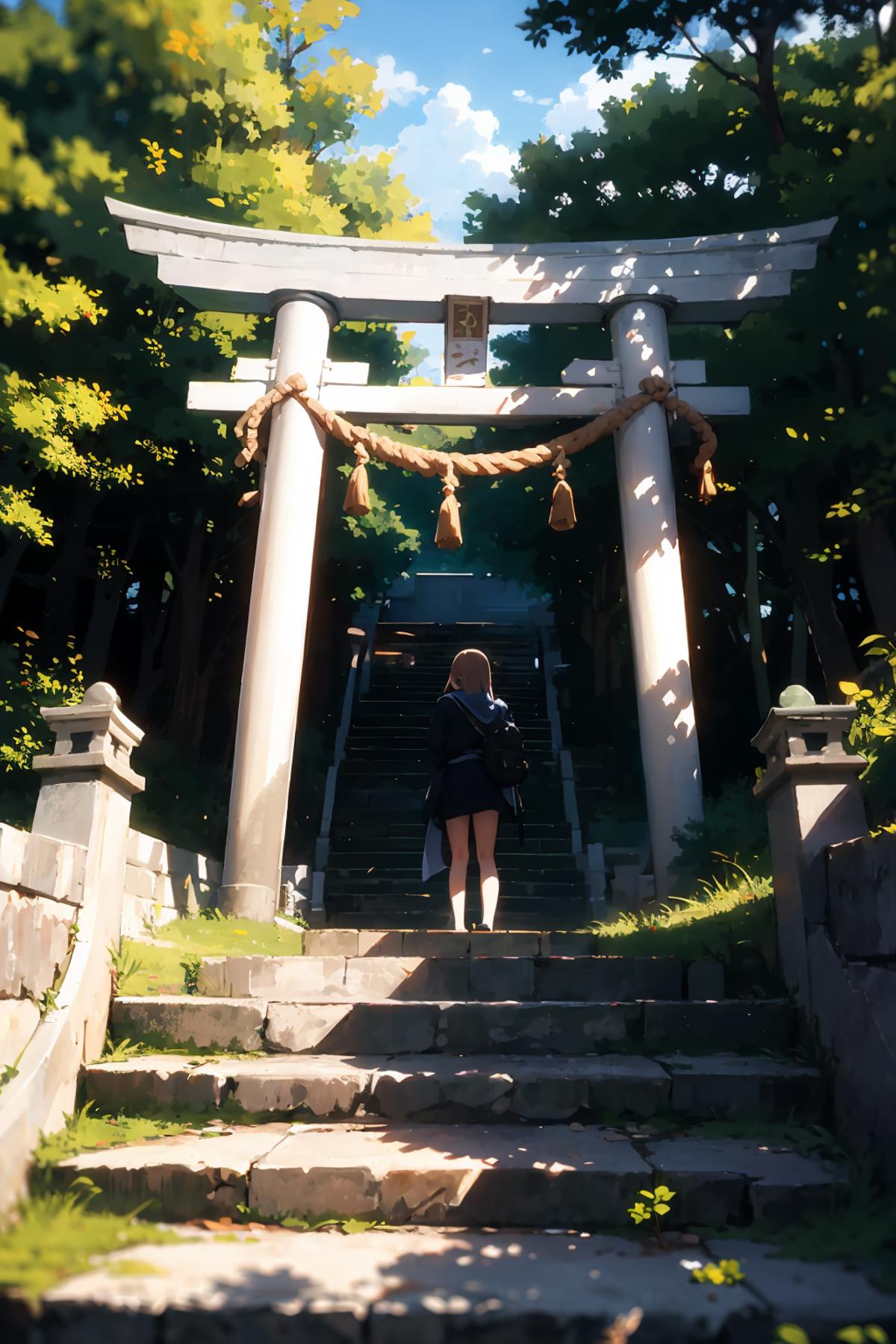 Stone Torii - 石の鳥居 image by Wasabiya