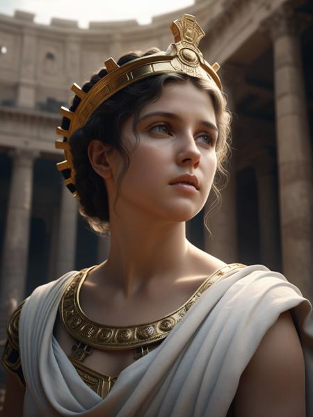 <lora:05ClassicalArt_Hap_XL:3.5>, William-Adolphe Bouguereau style, <lora:add-detail-xl:0.00001>, Roman Empire, Colosseum, Julius Caesar, perfect composition, beautiful detailed intricate insanely detailed octane render trending on artstation, 8 k artistic photography, photorealistic concept art, soft natural volumetric cinematic perfect light, chiaroscuro, award - winning photograph, masterpiece, oil on canvas, raphael, caravaggio, greg rutkowski, beeple, beksinski, gigerï¼