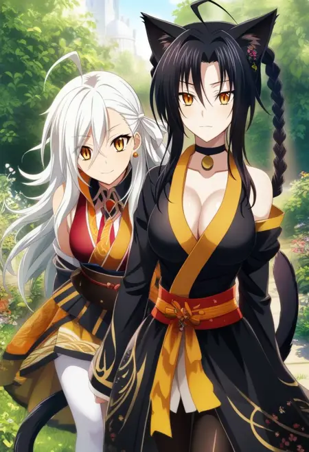 Olga Marie and Kuroka Toujou (FGO x DxD)