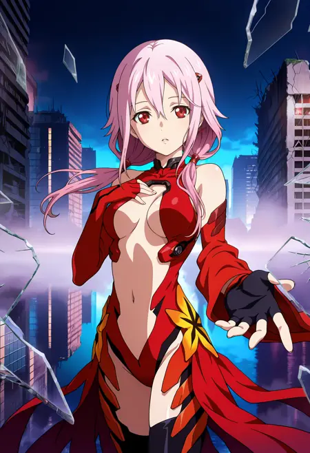 Yuzuriha Inori [4 outfits] | Illustrious | Guilty Crown