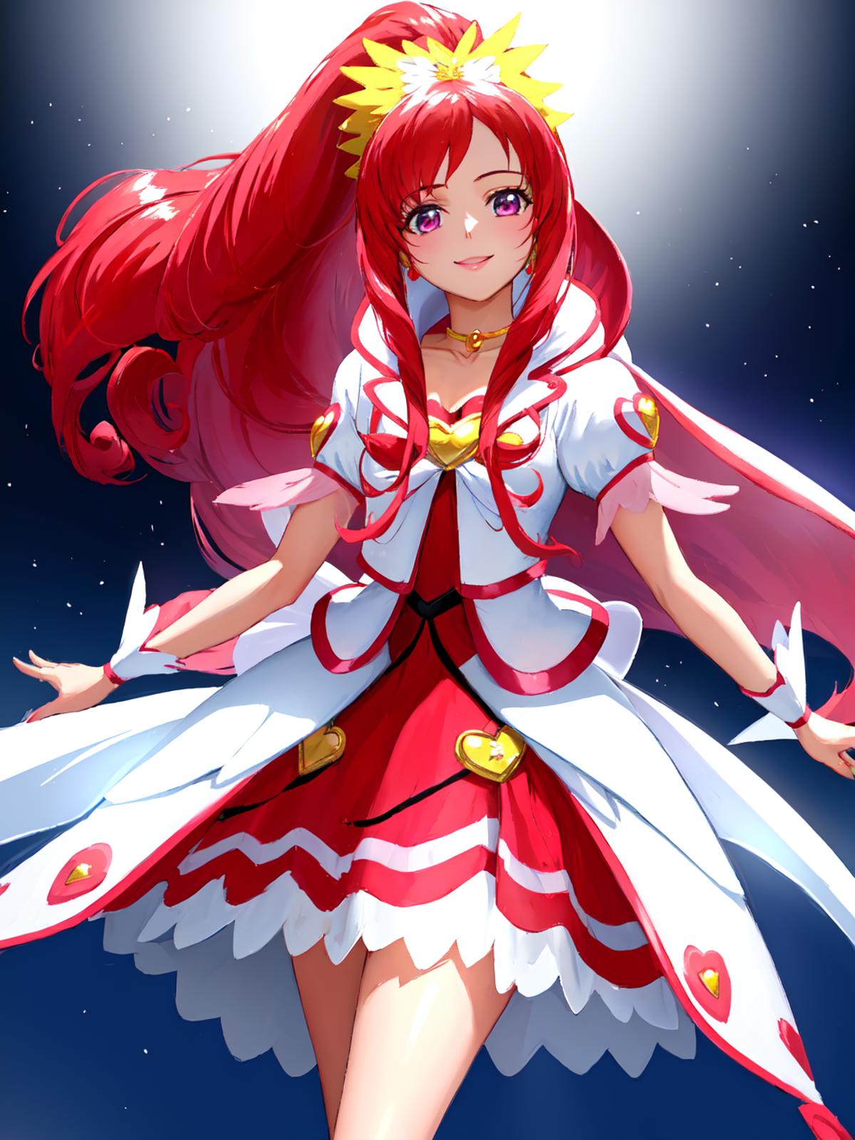 Cure Ace (Doki Doki! Pretty Cure) ドキドキ！プリキュア キュアエース image by secretmoon