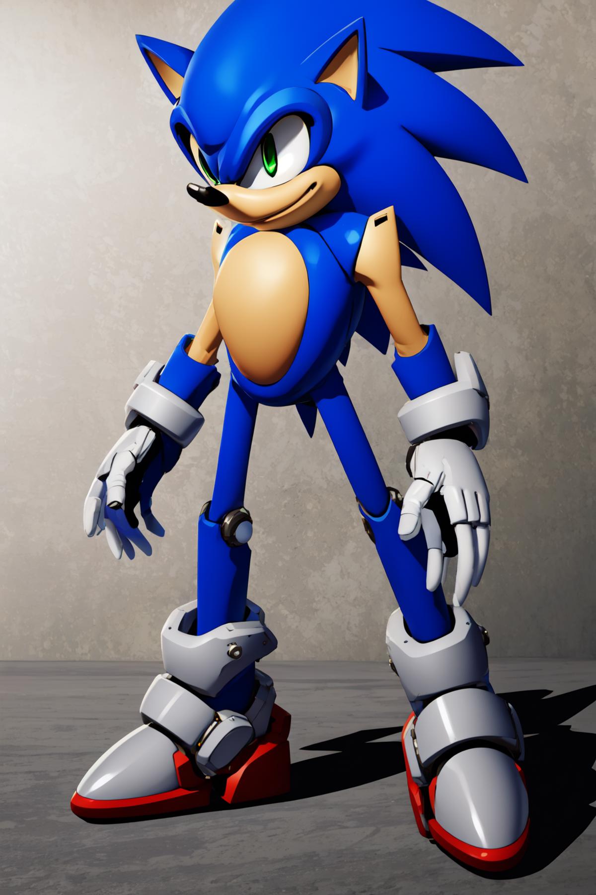 Sonic | 6 different Sonic's [Base Sonic, Mecha, Metal, Super Sonic, Sonic.exe, Sanic] image by PettankoPaizuri