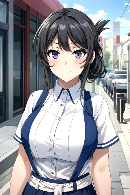 Folded Ponytail (Kaguya's Hairstyle)