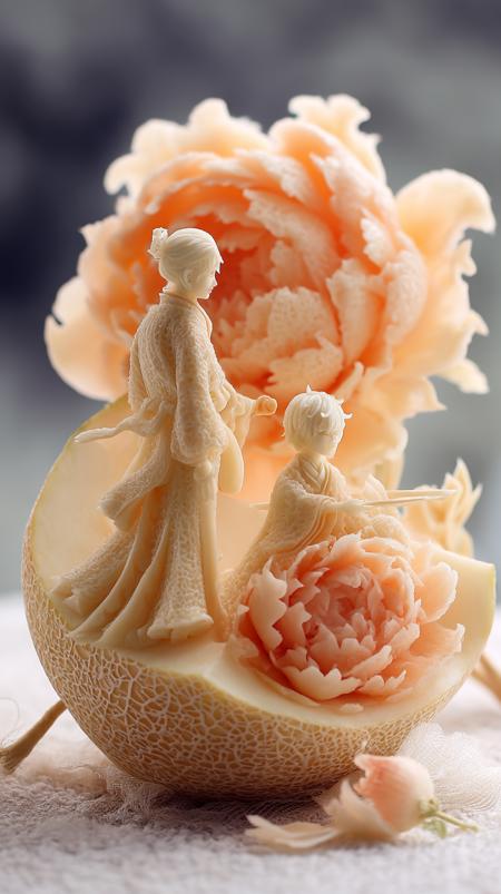Everything can be carved Fruit-Carving Wonderland