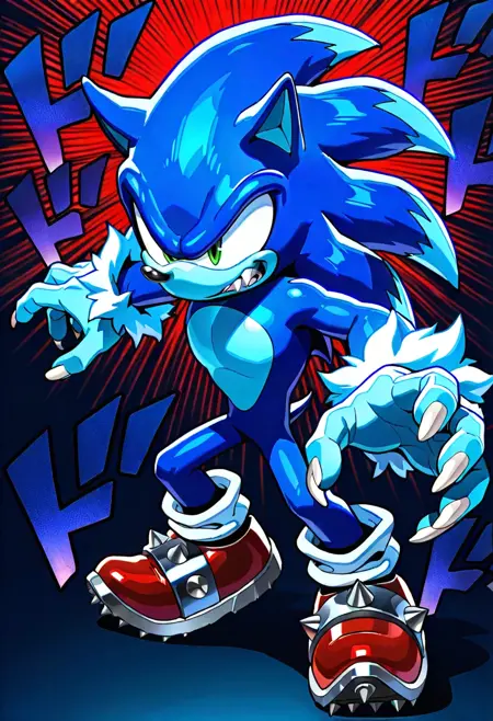 Werehog Sonic (Sonic The Hedgehog)