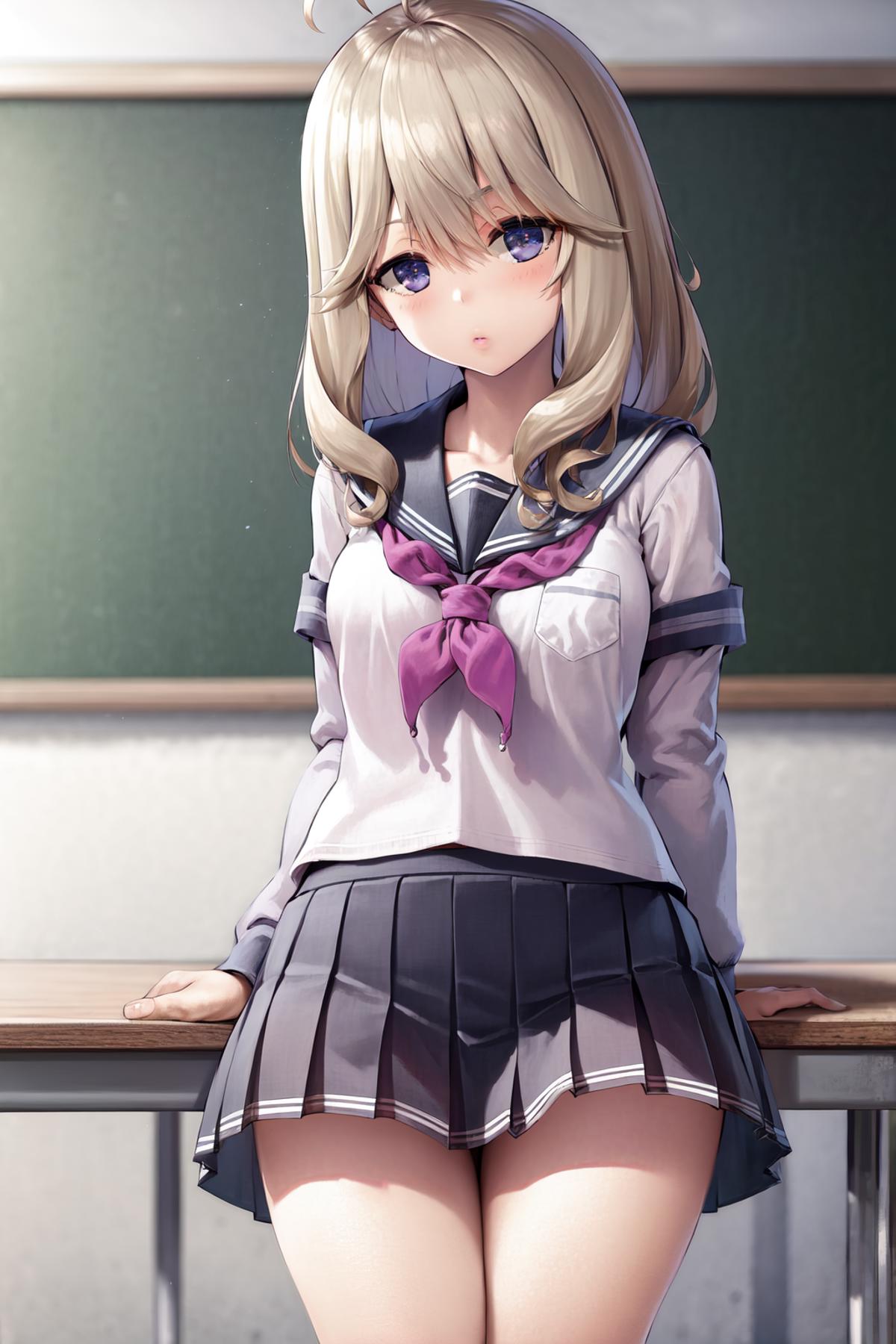 Tsubaki Sakurako | 实教 椿樱子 | 椿 桜子 (Classroom of the Elite) image by Akii