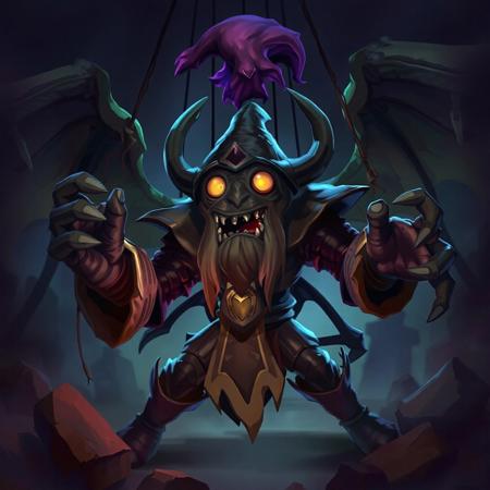Puppet master from the game heroes of newerth, kongor from heroes of newerth,