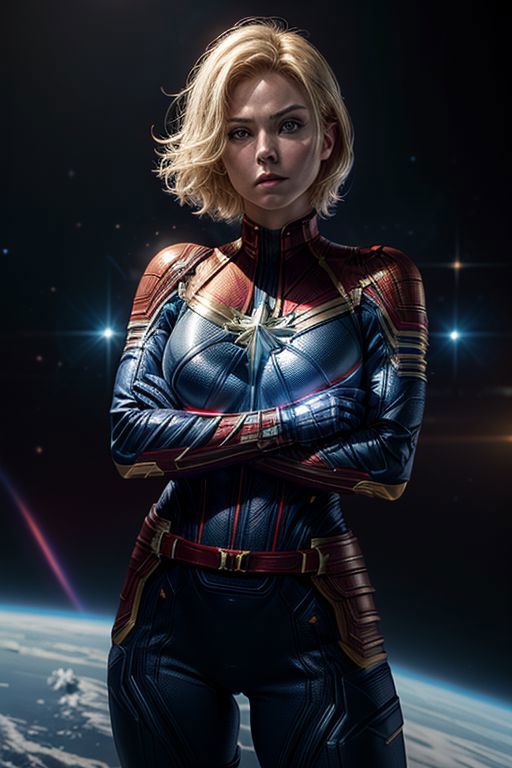 Captain Marvel (Marvel Comics) LoRA image by R4dW0lf