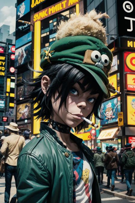 Jamie Hewlett Style (Gorillaz, Tank Girl) - v1.0 | Stable Diffusion LoRA |  Civitai