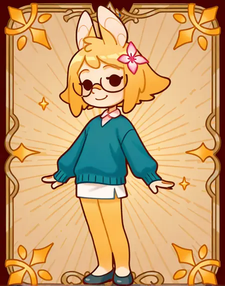 Tanechka (VK Stickers) | Illustrious