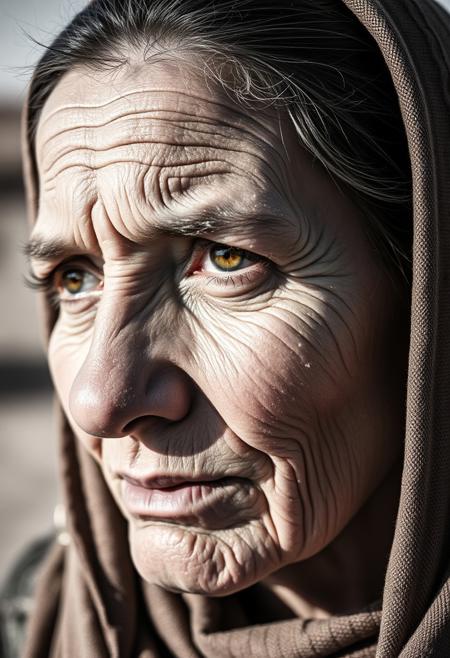 Desert Sun Documentary. Capture a Berber woman in Morocco with a Leica M11 Monochrom and 75mm f/2.4 APO. Use harsh midday sun to etch sun-weathered skin details—wrinkles, sand-dusted pores. Set f/6.3, ISO 200, 1/4000s. Focus on stark eyelash contrast against amber eyes. Post-process in B&W with split-toning: selenium highlights, coal shadows to amplify skin’s tactile quality.