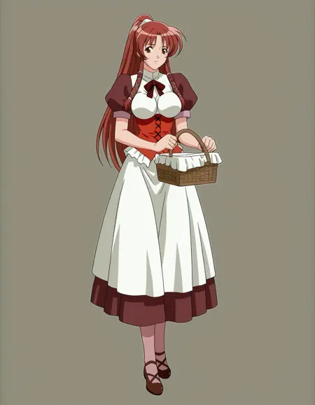 Unnamed maid: Elfina: Yoru e to Urareta Oukoku de... The Animation (OVA)
