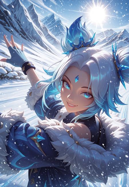 Winter Wonder Zeri / League of Legends v1.0