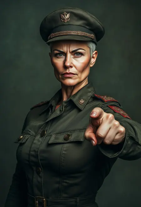 Fictional Model Olga - FLUX