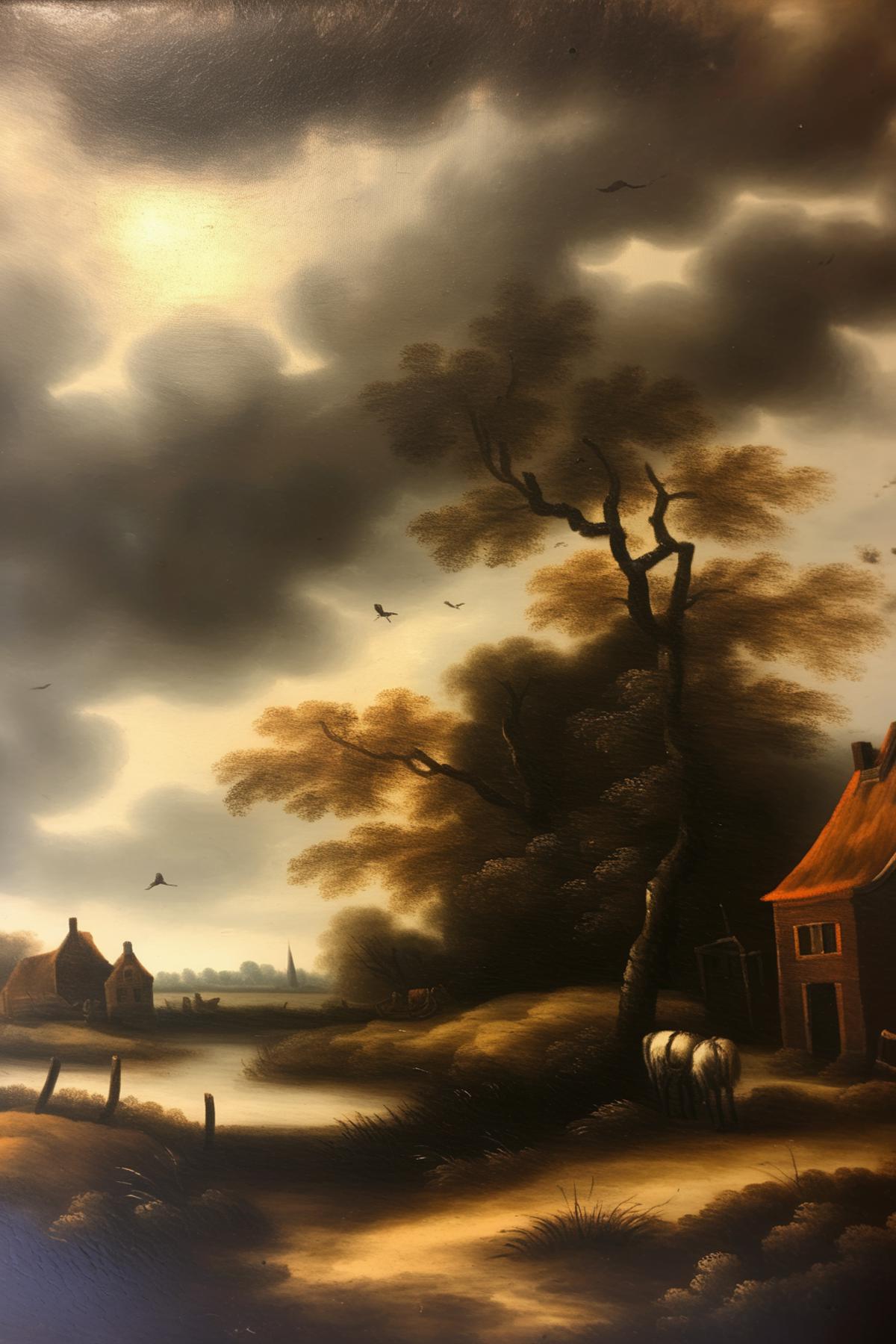 Salomon van Ruysdael Style image by Kappa_Neuro