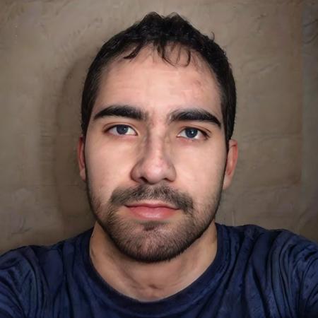 1male, face, <lora:Murilo Badessa:1>, realistic, photo,