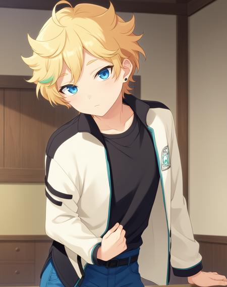 harukawa_sora_pony, blonde hair, blue eyes, short hair, 