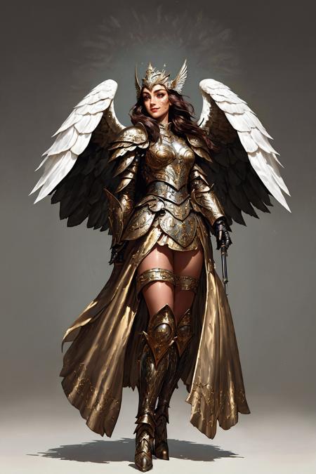 edgWalkure valkyrie armor wings look for other words in prompt