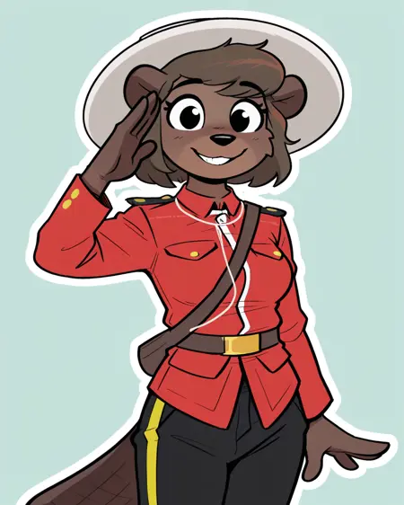 Beaver Girl (Peargor) (PONY & ILLUSTRIOUS)