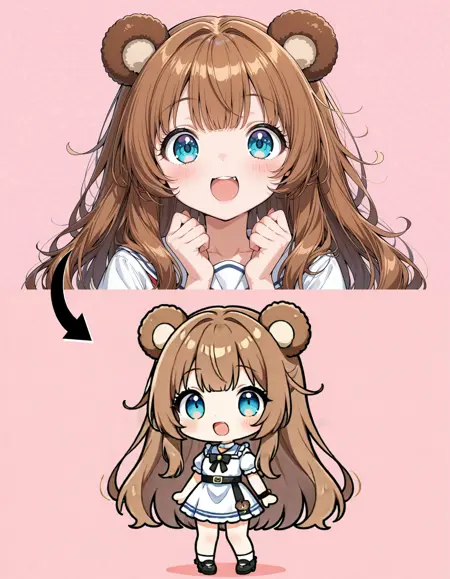 Qwen-Image-Edit-LoRA (Chibi, comic, realistic, anime)