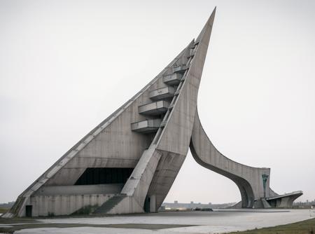 masterpiece,best quality,
RAW photo,*subject*,8k uhd,dslr,soft lighting,high quality,film grain,Fujifilm XT3,
megastructure,simple background,no humans,
concrete,emblem,aircraft,soviet architecture,giant structure building,communism,
sky,building,window,tree,grass,
<lora:gaint build-V1-000012:0.88>