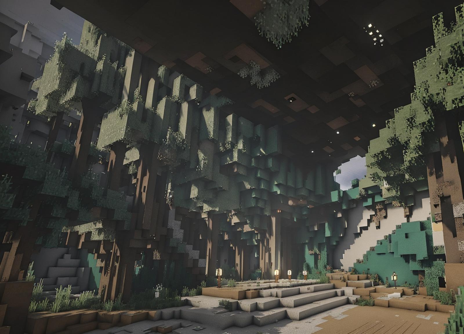 Minecraft square style image by UItraMe
