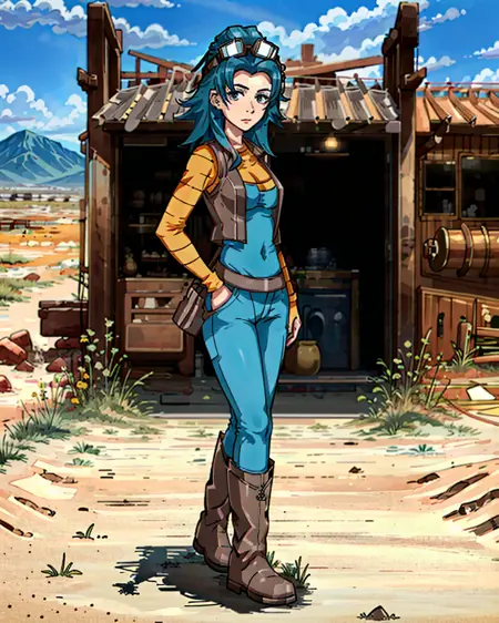 Female Hunter (Pokemon Colosseum)