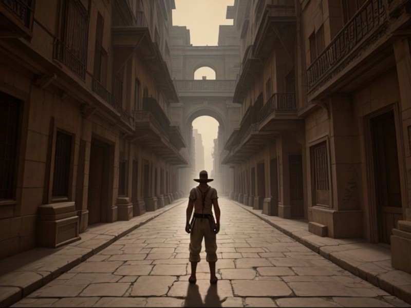 XE-LucasArts, Indiana Jones and the Fate of Atlantis Style, 
Cairo, Egypt,