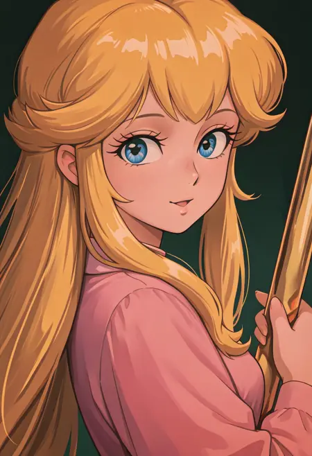 Princess Peach (from Super Mario Brothers) PDILNB