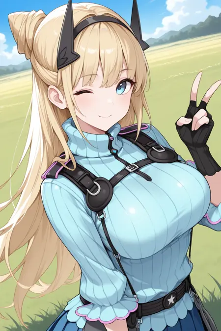 Riley Miller/レイリィ・ミラー (Valkyria Chronicles 4) SDXL LoRA [Illustrious]