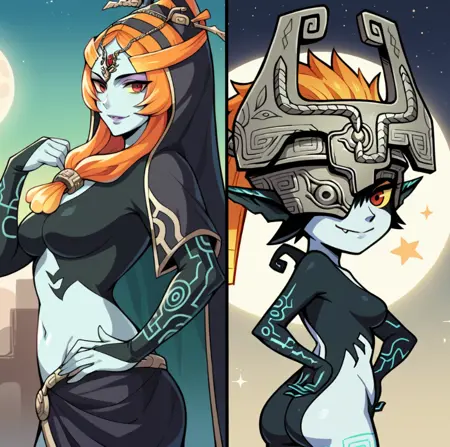 Midna - Zelda (2 Forms)