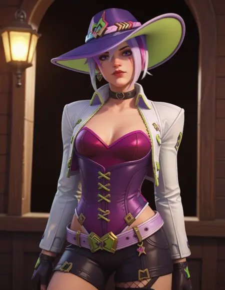 Music Festival Ashe Skin (Illustrious & Pony)