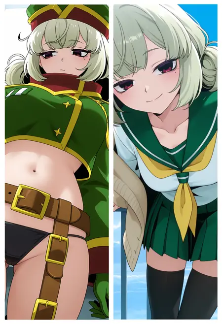 Gushing over Magical Girls_Araga Kiwi丨魔法少女にあこがれて_阿良河キウィ丨梦想成为魔法少女_豹式装甲