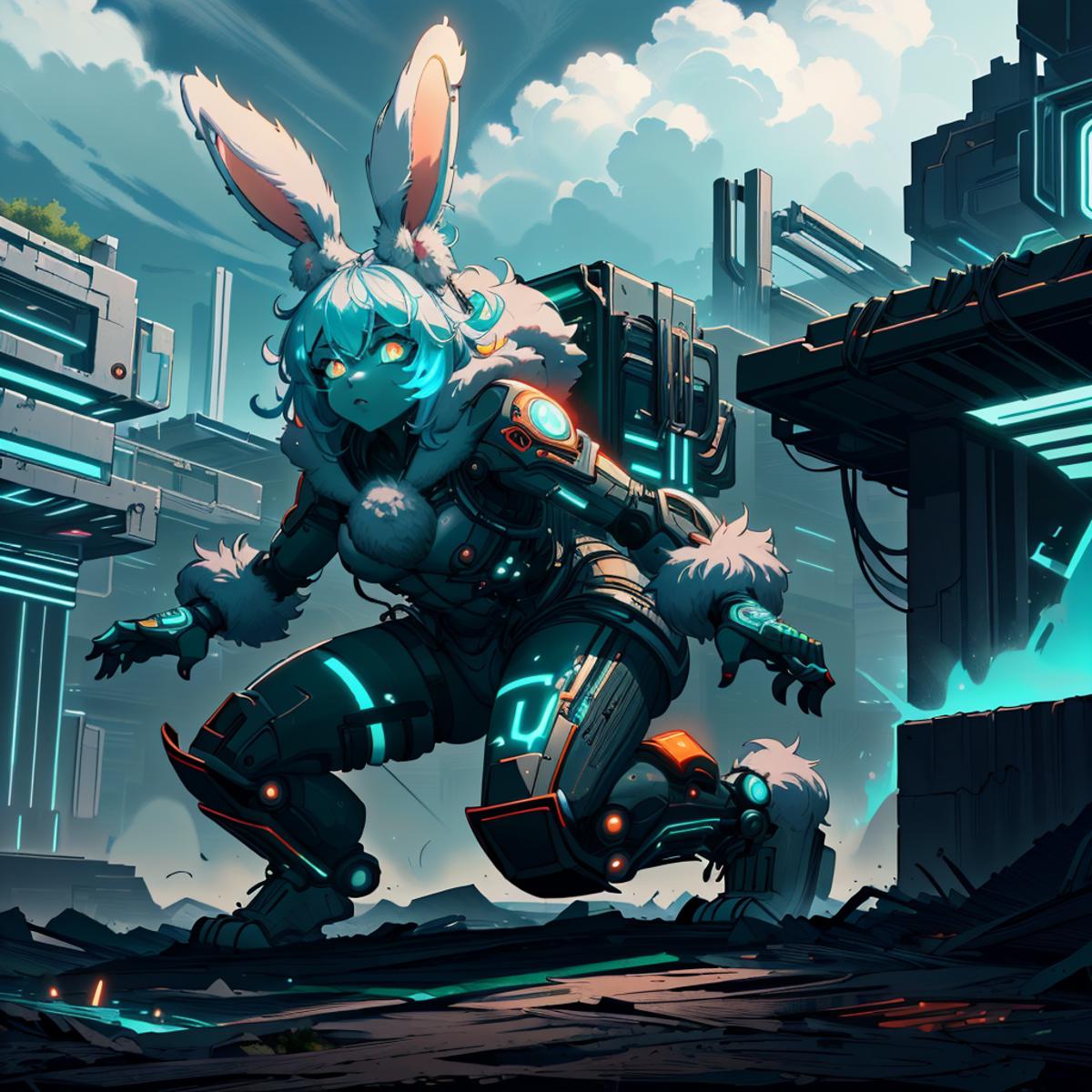 Bunny tech - World Morph image by navimixu