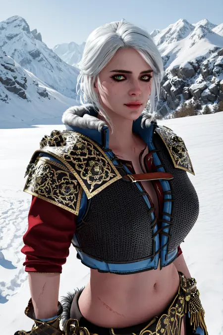 [Clean Lora] Ciri Witcher 3 [HD Bake - 1024x1024]