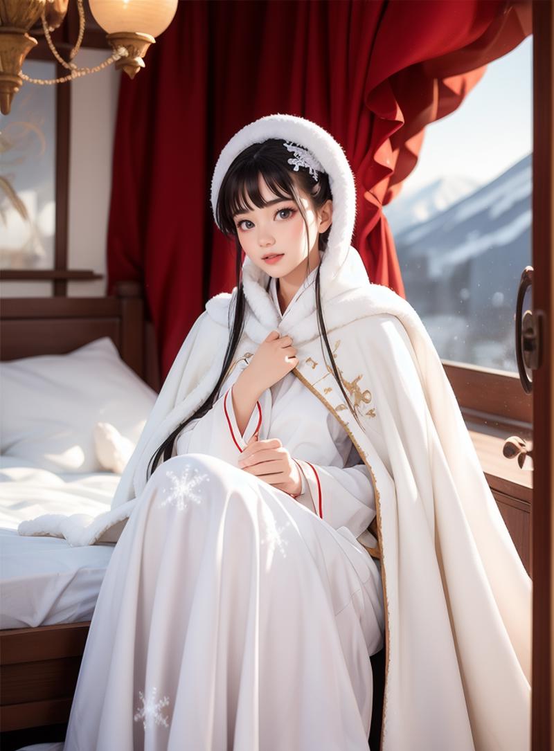 Winter Hanfu - Clothing LoRA image by LahIntheFutureland