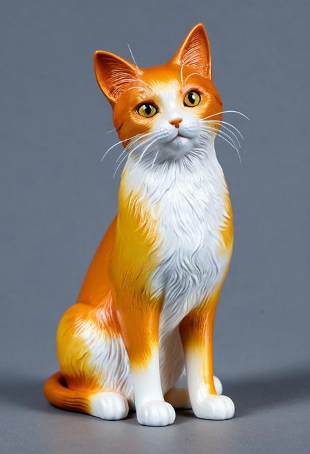 Vous avez déjà vu mon petit chat roux, best quality, masterfully painted.