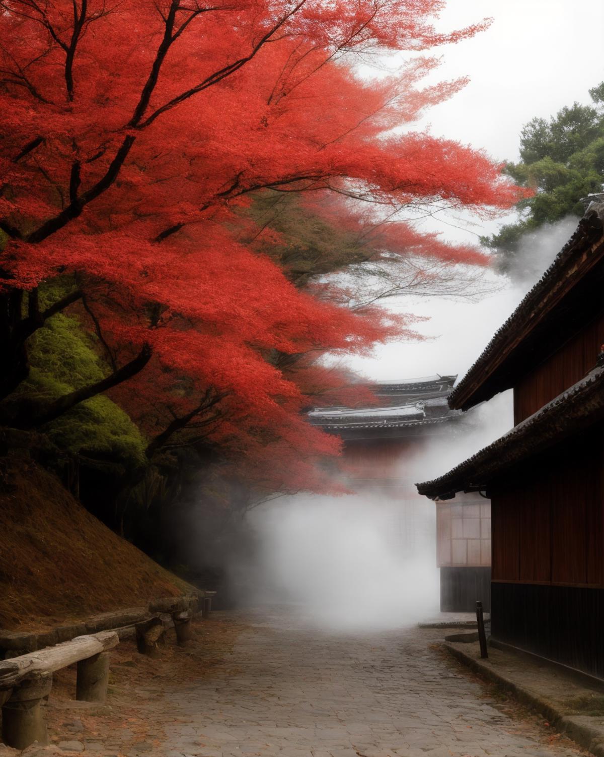 Ancient Japanese Village MicroLyCO (half-wilderness half-countryside) image by TopazStudio
