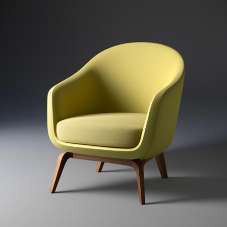 3D product render, futuristic chair, finely detailed, purism, ue 5, a computer rendering, minimalism, octane render, 4k